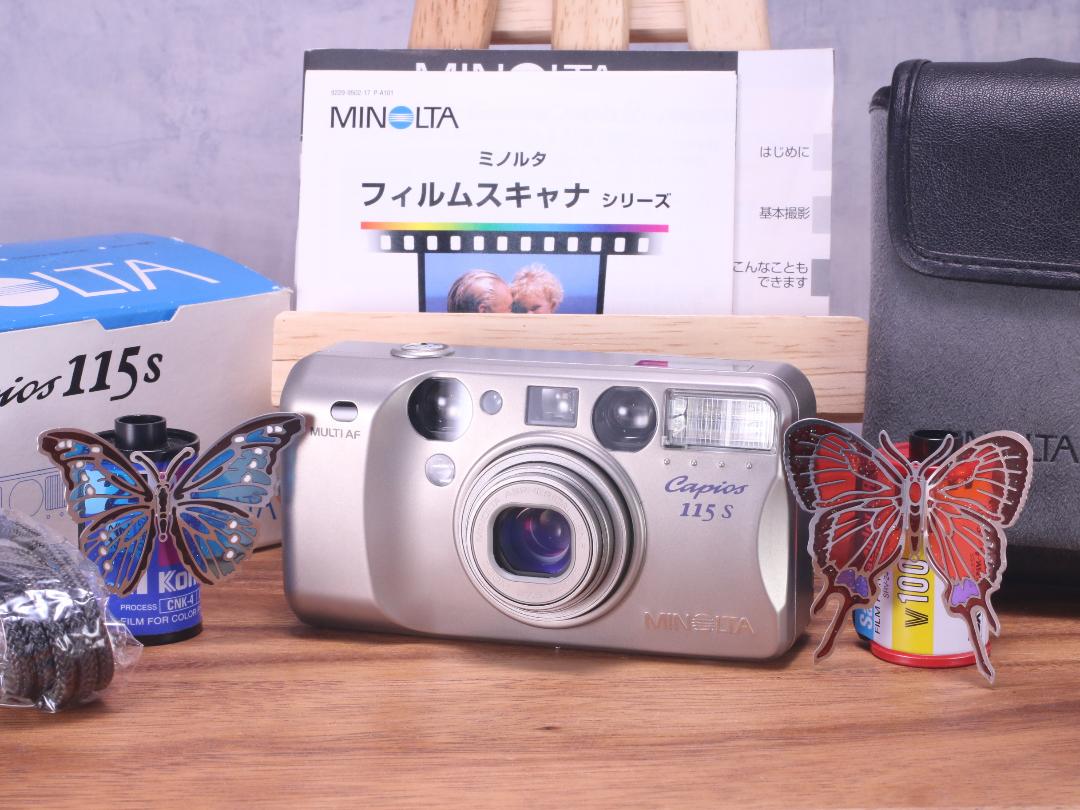 capios 115 s　MINOLTA　ミノルタ　フィルムカメラ