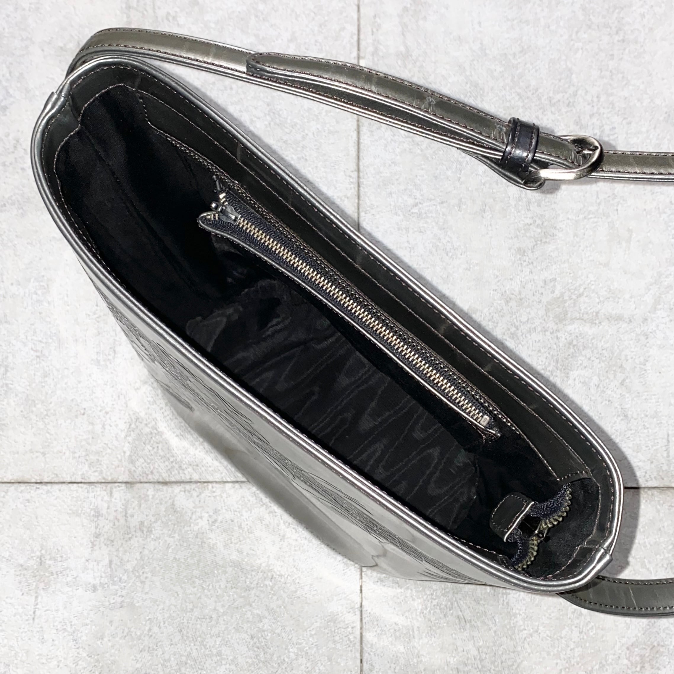 JEAN PAUL GAULTIER metallic bag “new rose” | NOIR ONLINE