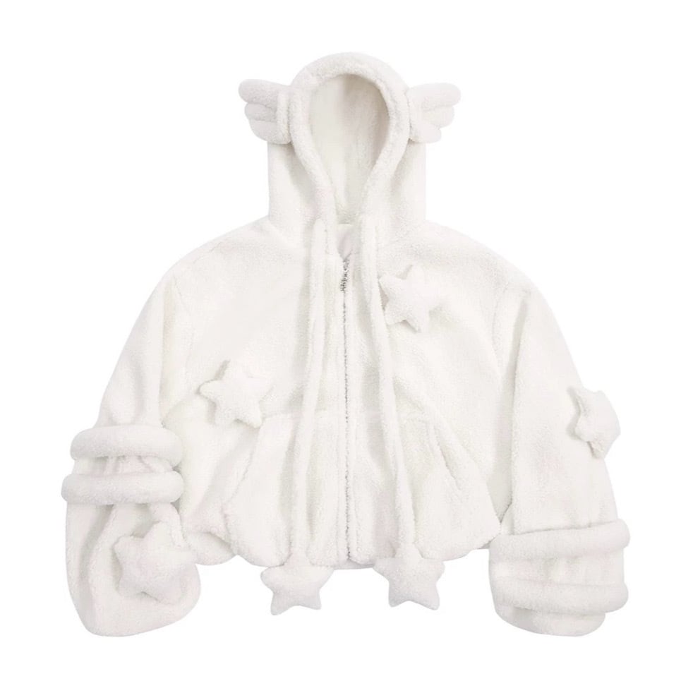 CFIERCE] 24AW Angel Lamb Fur Coat | BYORI