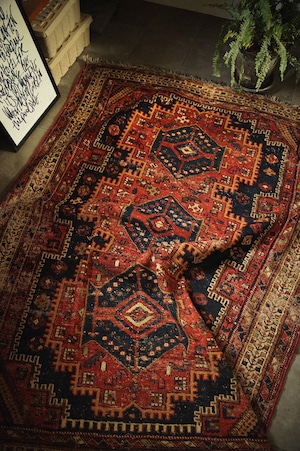 410-Semi Antique Afshar rug
