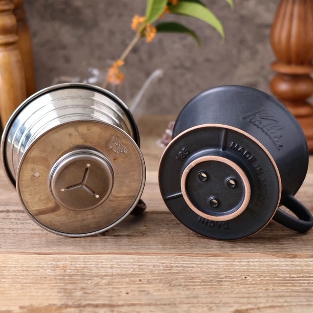 Kalita MI185 ドリッパー サンドブラック
