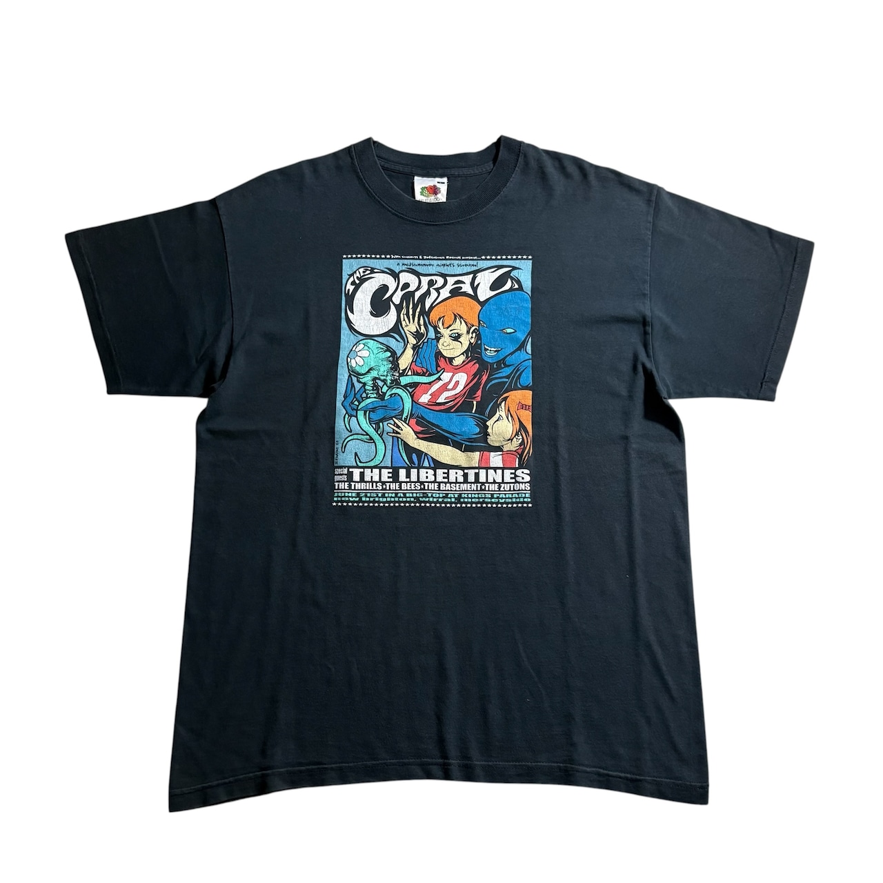 vintage 2003’s one day festival tee artwork by Jermaine Rogers