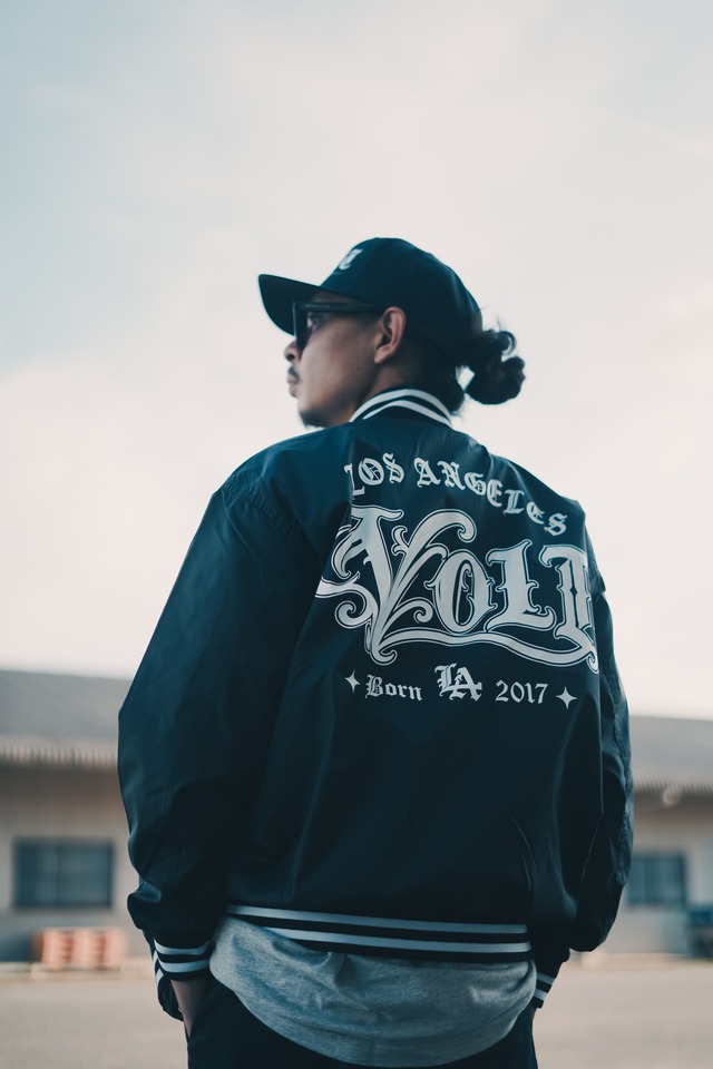 VOLT ORIGINAL " LA LIFE NYLON STADIUM JK " BLACK