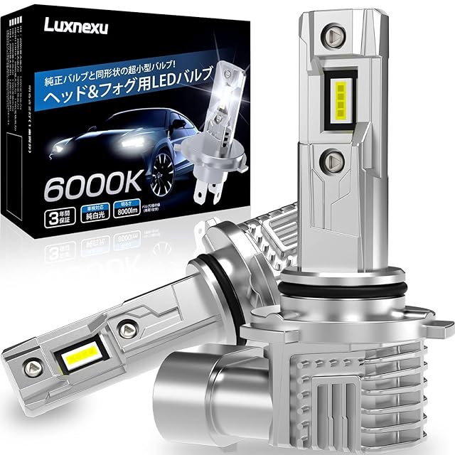 H1 led ヘッドライト 爆光 20000LM 車検対応 12V車/バイク用 ホワイト