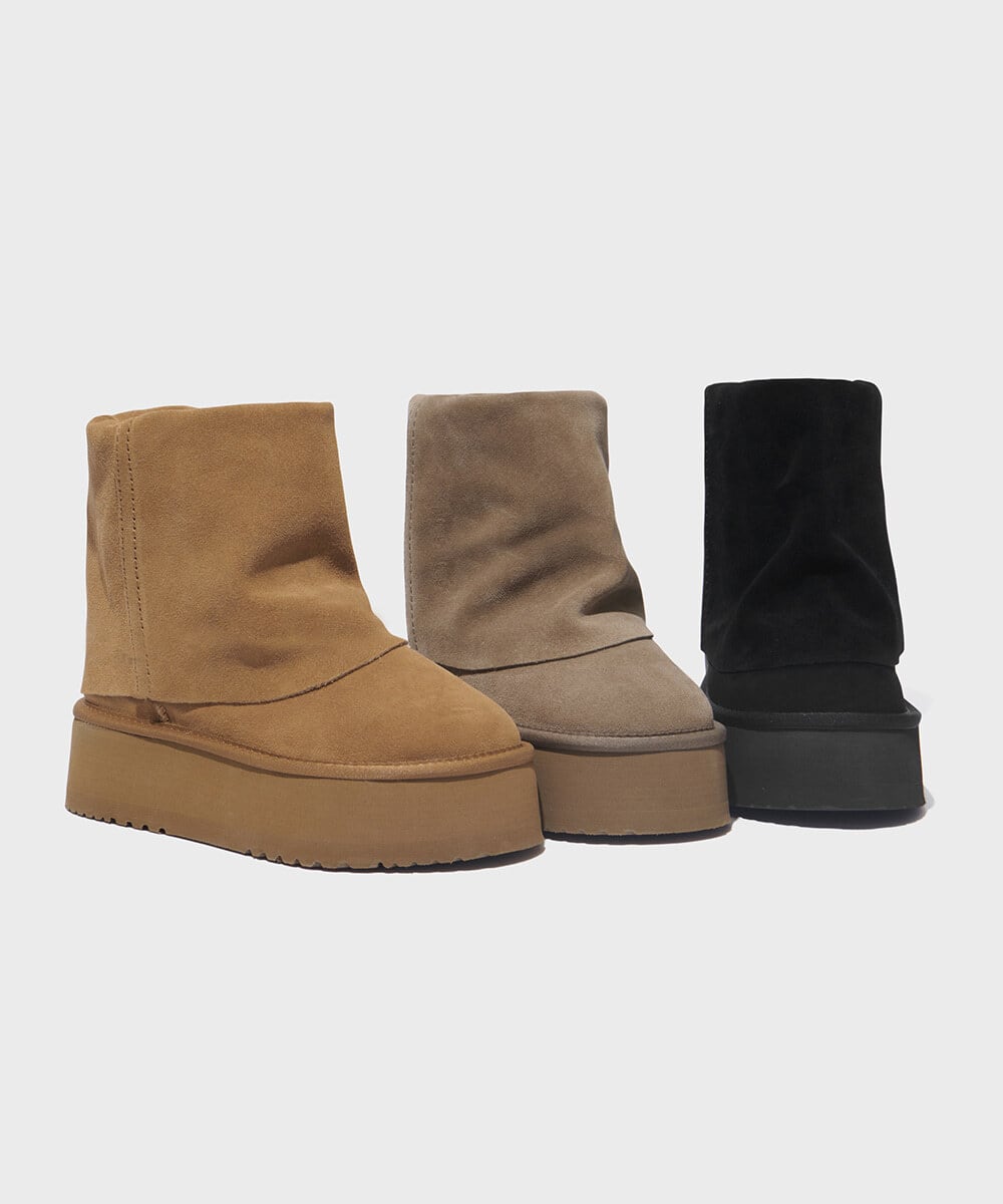 ROCKFISH WEATHERWEAR】MAXI FOLDED BOOTS SHORT(6inch) - 3 colors