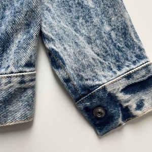 ＜VINTAGE＞Kids Wrangler Denim Jacket 3Ý相当 (2610JK02)｜キッズ ラングラー ヴィンテージ デニムジャケット