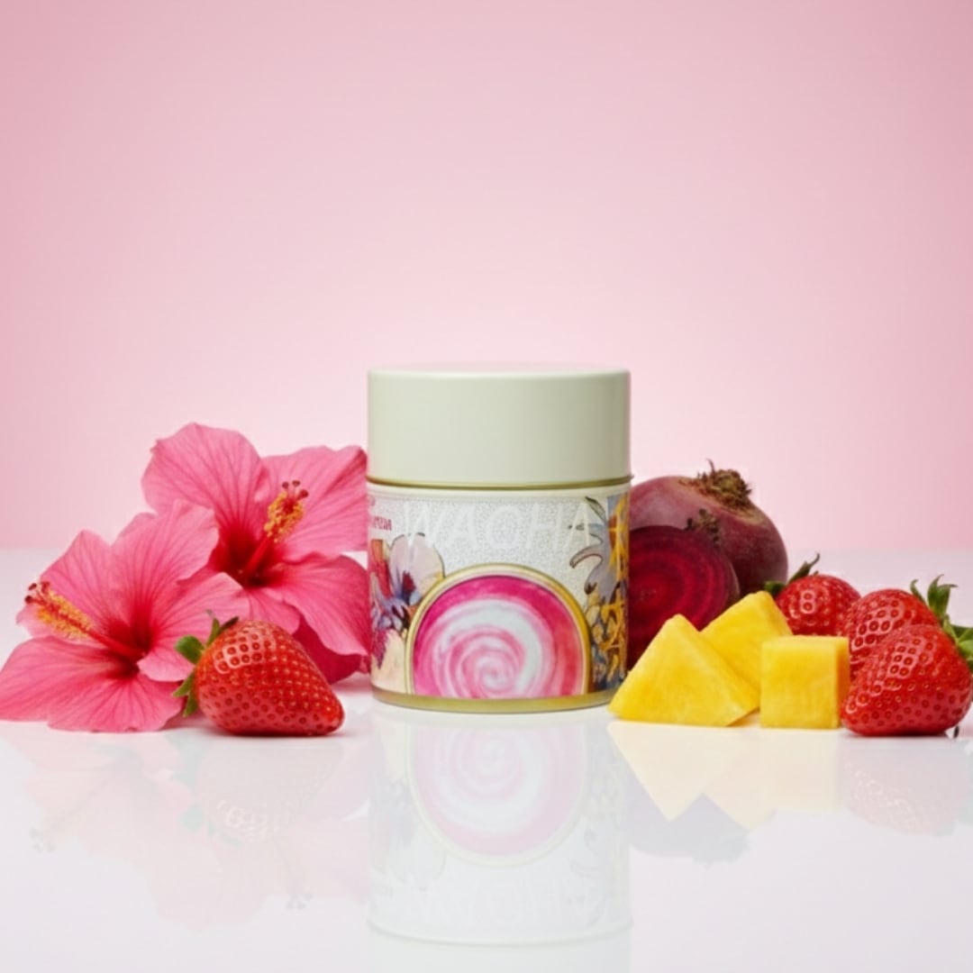 WACHA Red Botanical Matcha – Hibiscus Botanical Matcha