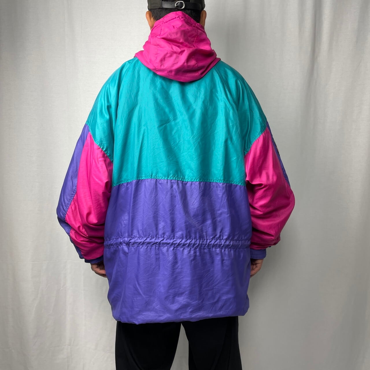 used レトロ 80s ベージュ ブルゾン  ヴィンテージ vintage