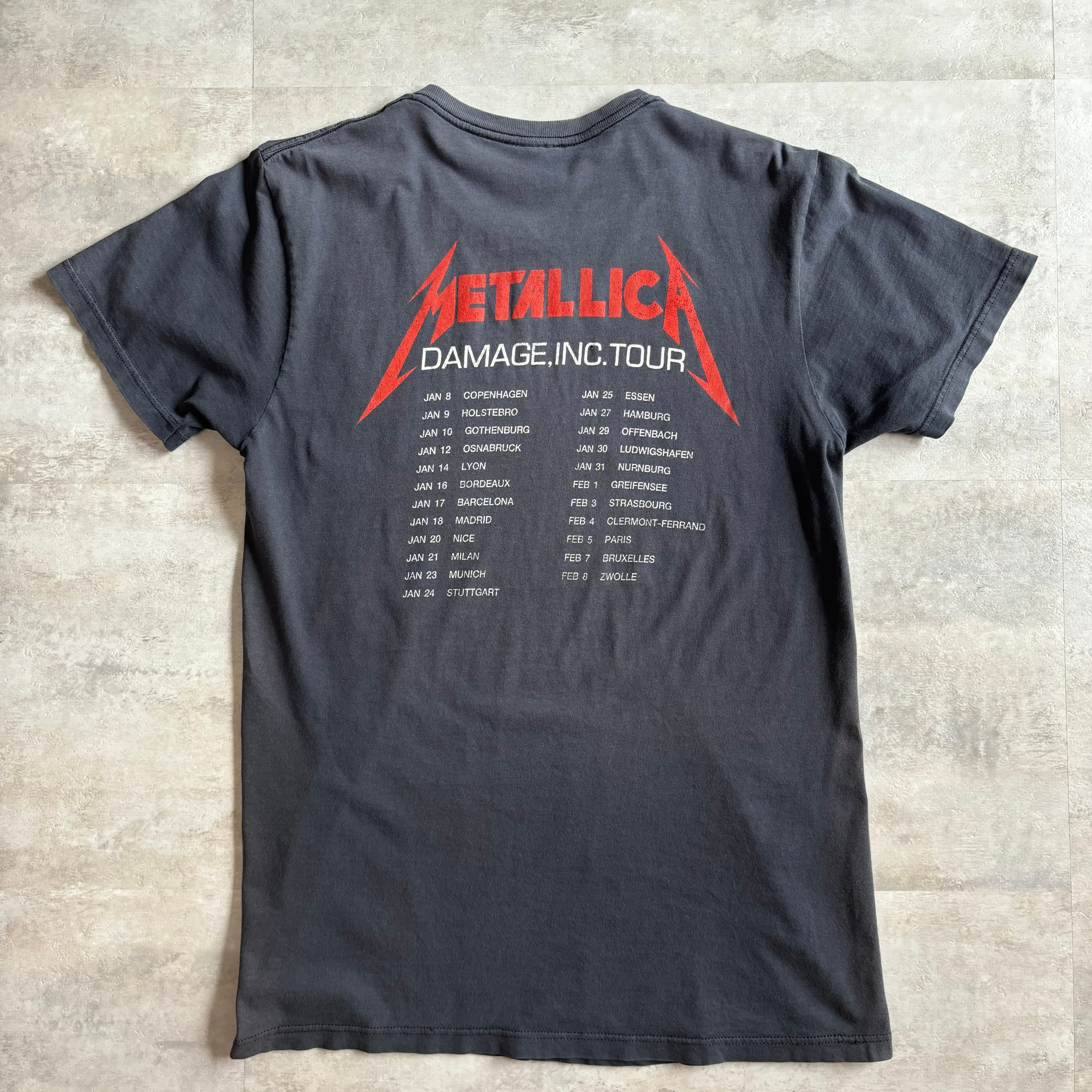 《Lsize》珍品 グッドフェード ブートレグ ACDC METALICA バンドTシャツ no.3194