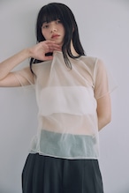 DU260511 Sheer Layered Tee