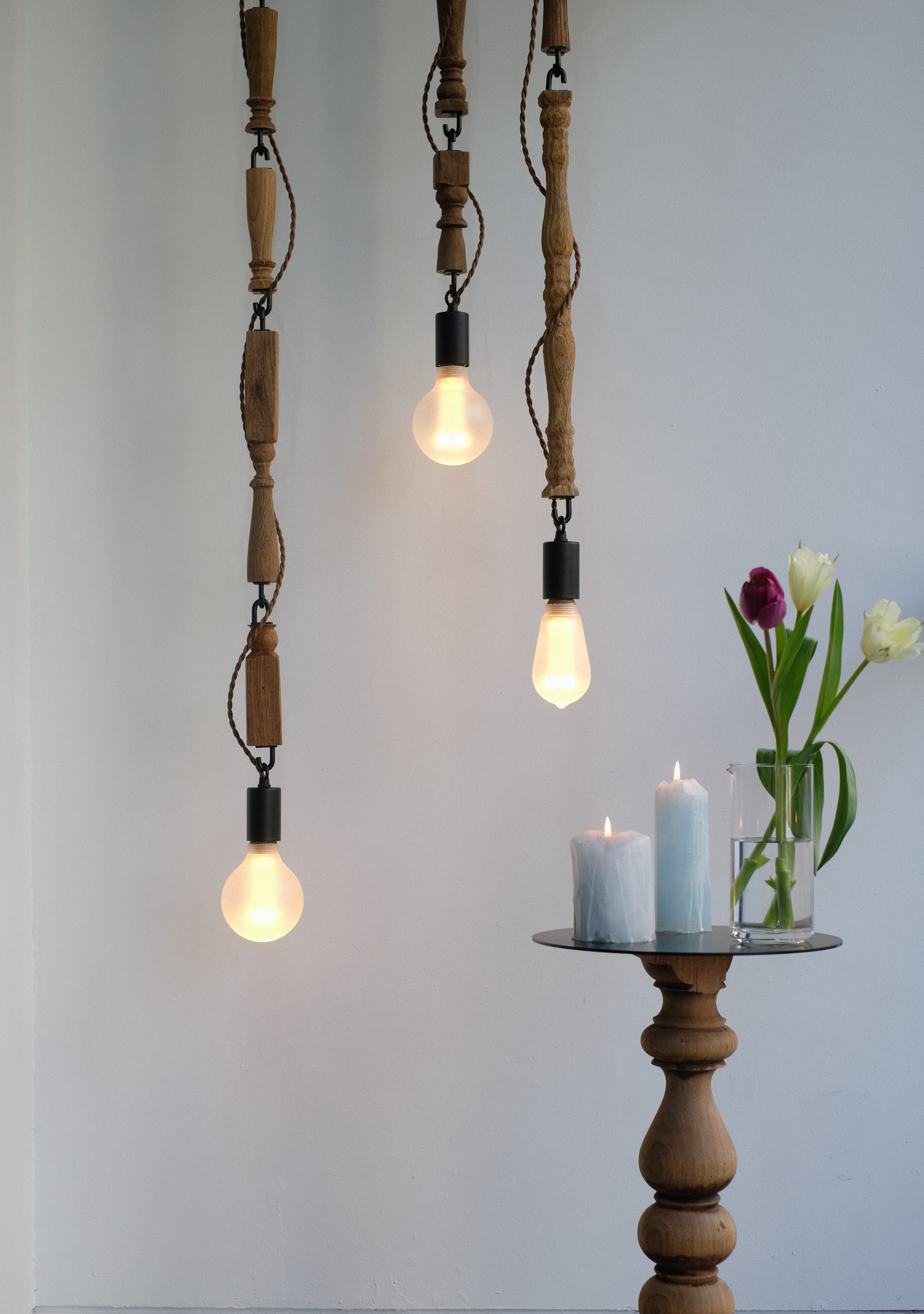 VONA wooden spindle HOOK (L) | WEST VILLAGE TOKYO