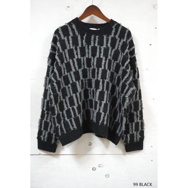 YARRA (ヤラ) フリンジニットプルオーバー　YR-1552-264