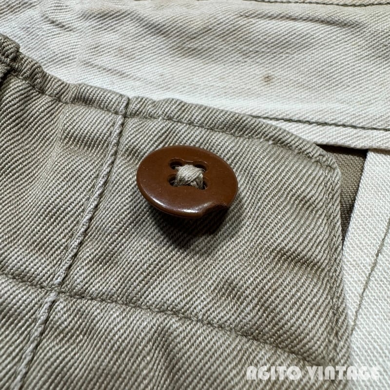40's U.S.ARMY 45KHAKI チノトラウザーズ 6-254A T.S.LANKFORD&SONS