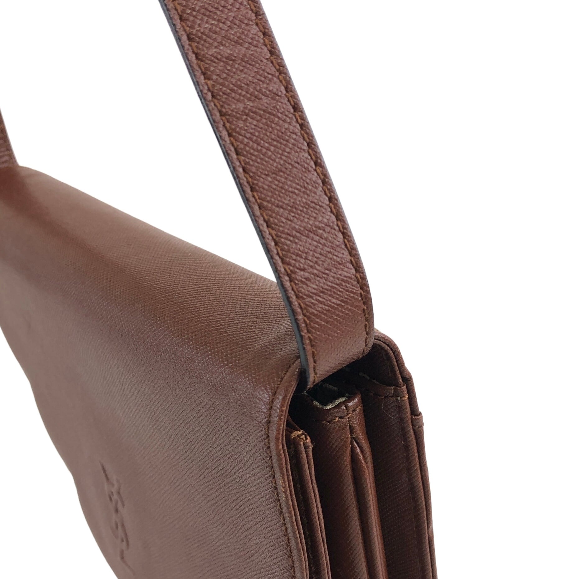 Yves Saint Laurent イヴ・サンローラン ショルダーバッグ ブラウン