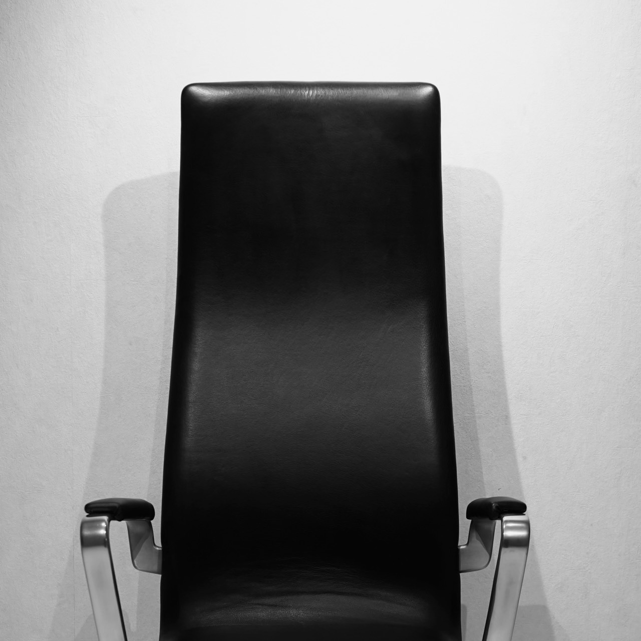 Fritz Hansen フリッツハンセン OXFORD オックスフォード パーソナルチェア ワークチェア デスクチェア ハイバックチェア 昇降式 本革 ブラック 椅子 モダン ホテルライク ラグジュアリー