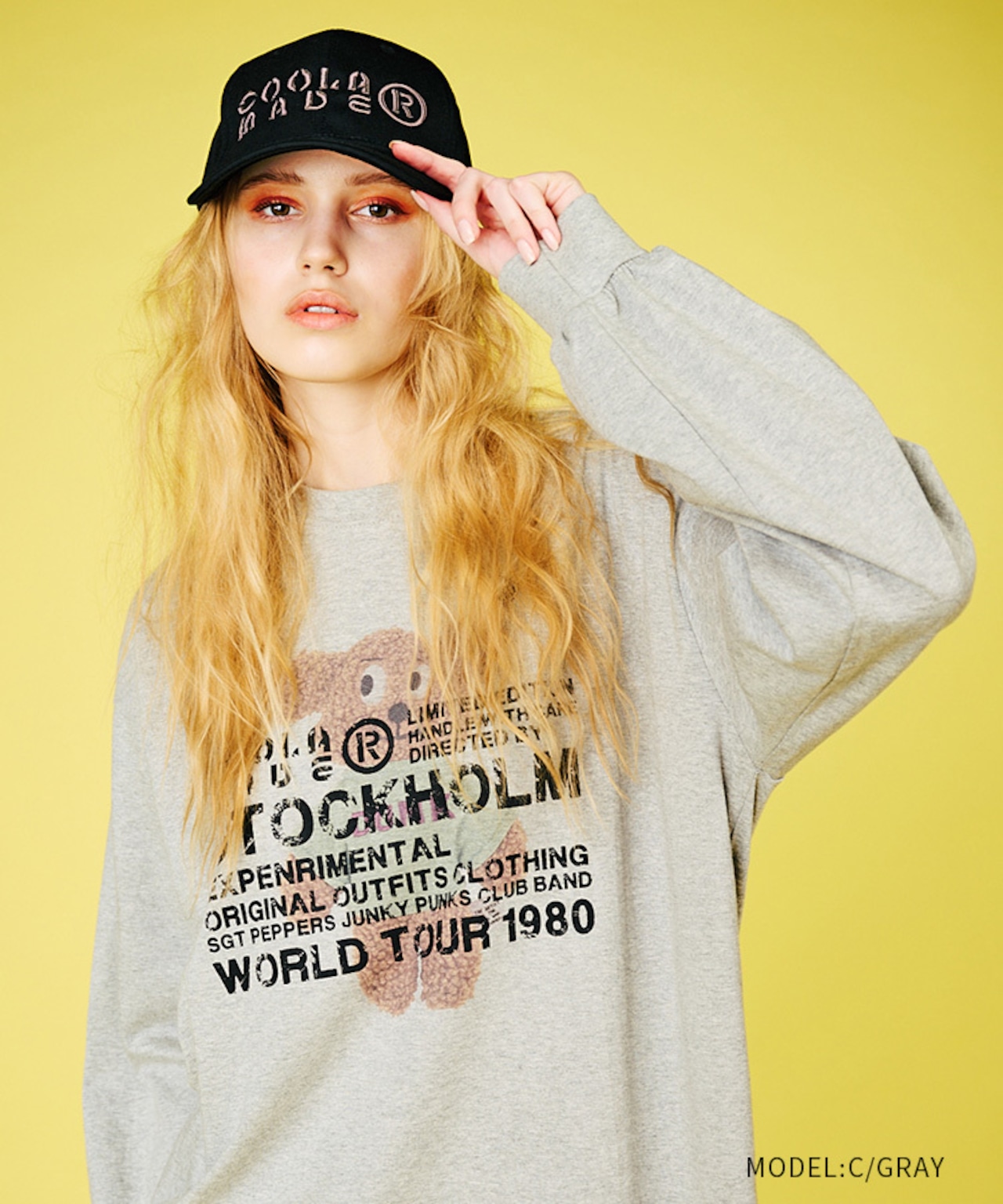 COOLA MADE® 3D Emb CAP (C/GRAY) CQ-48503