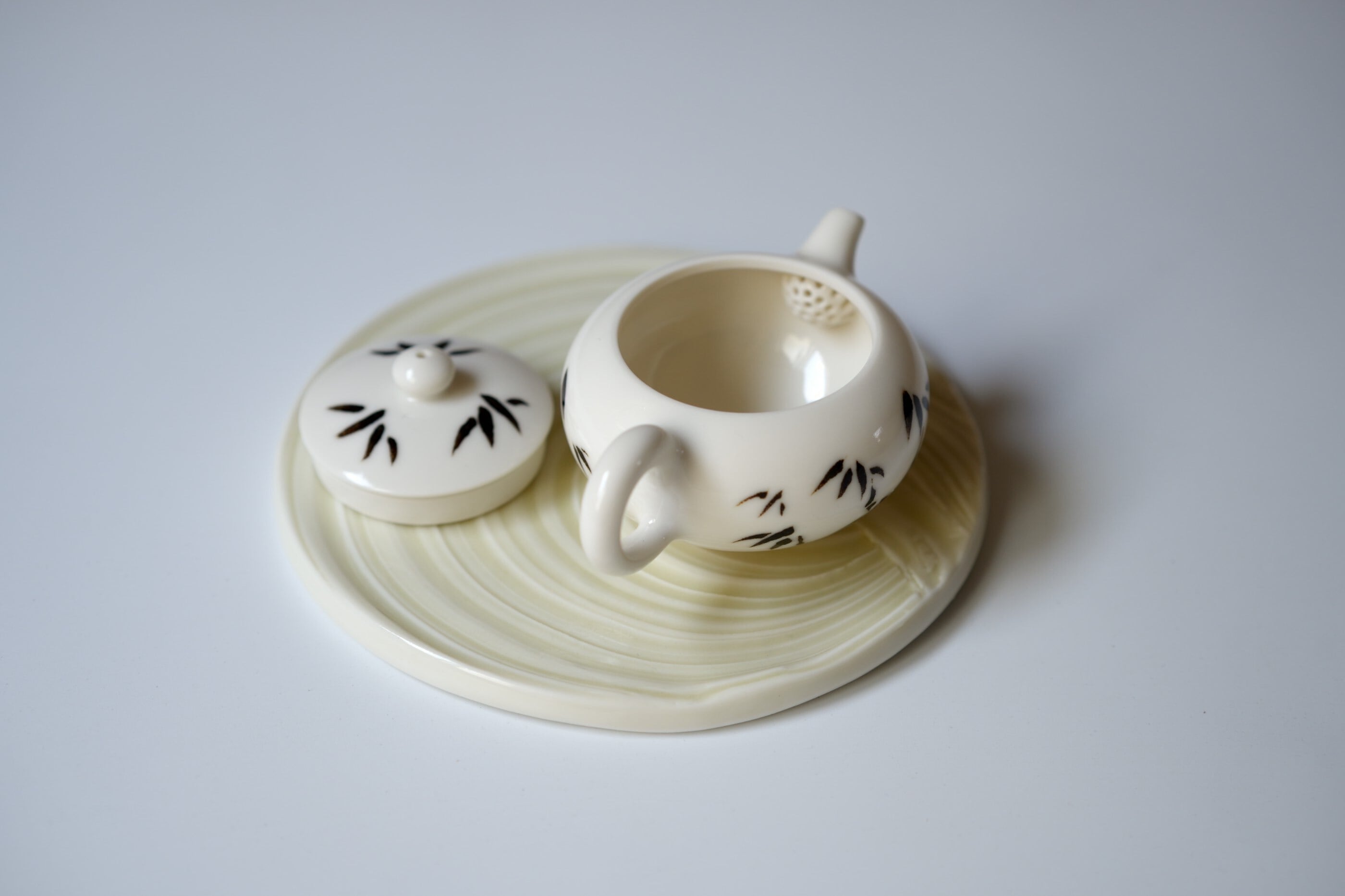色原昌希】中国茶壺 鉄絵 / 【Masaki Irohara】teapot | ichibutu