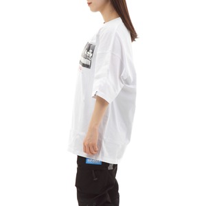 送料無料 【HIPANDA ハイパンダ】レディース アートパロディシリーズ【最後の晩餐】Tシャツ WOMEN'S PARODY BIG SIZE SHORT SLEEVED T-SHIRT / WHITE・BLACK