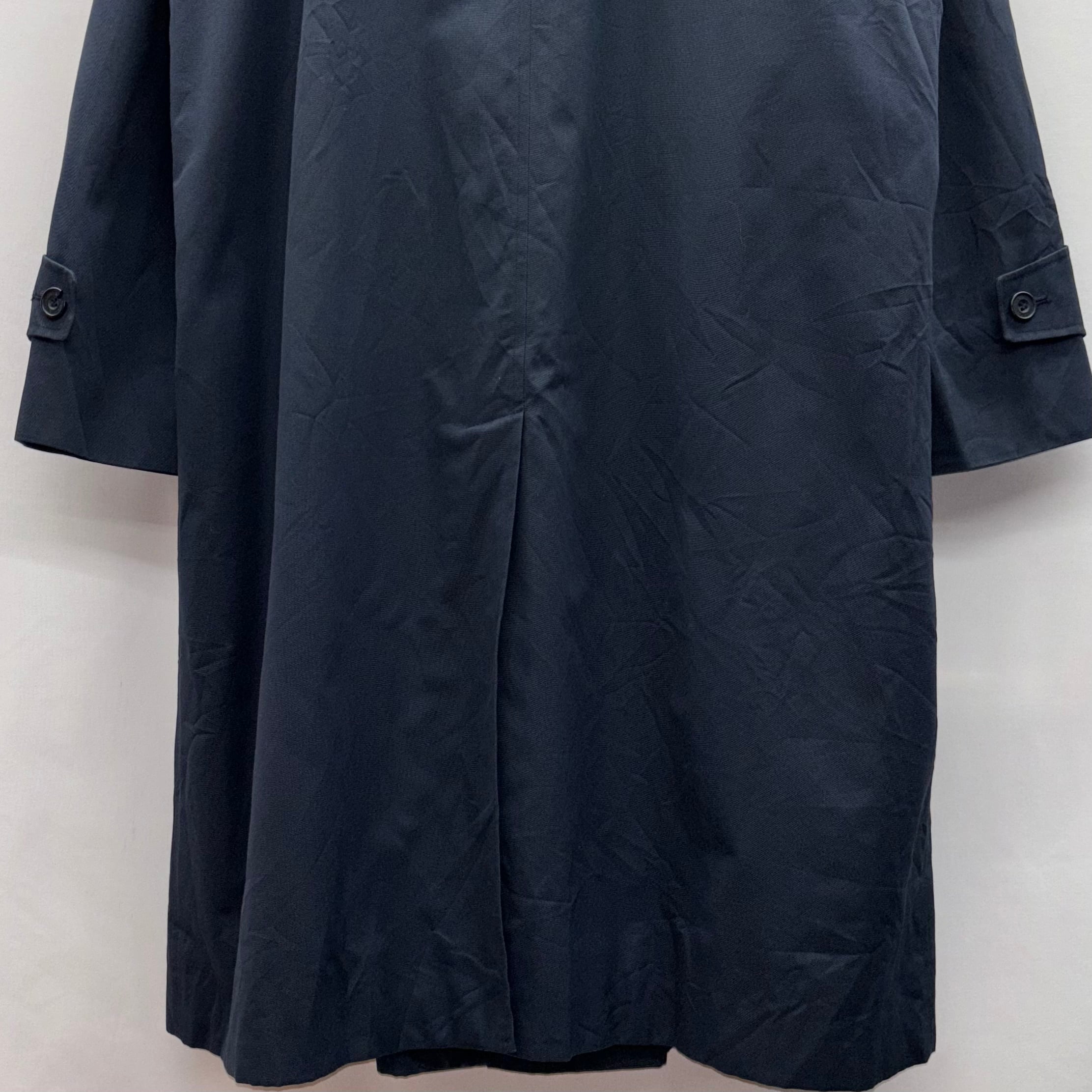 90s Aquascutum coat アクアスキュータム コート ネイビー