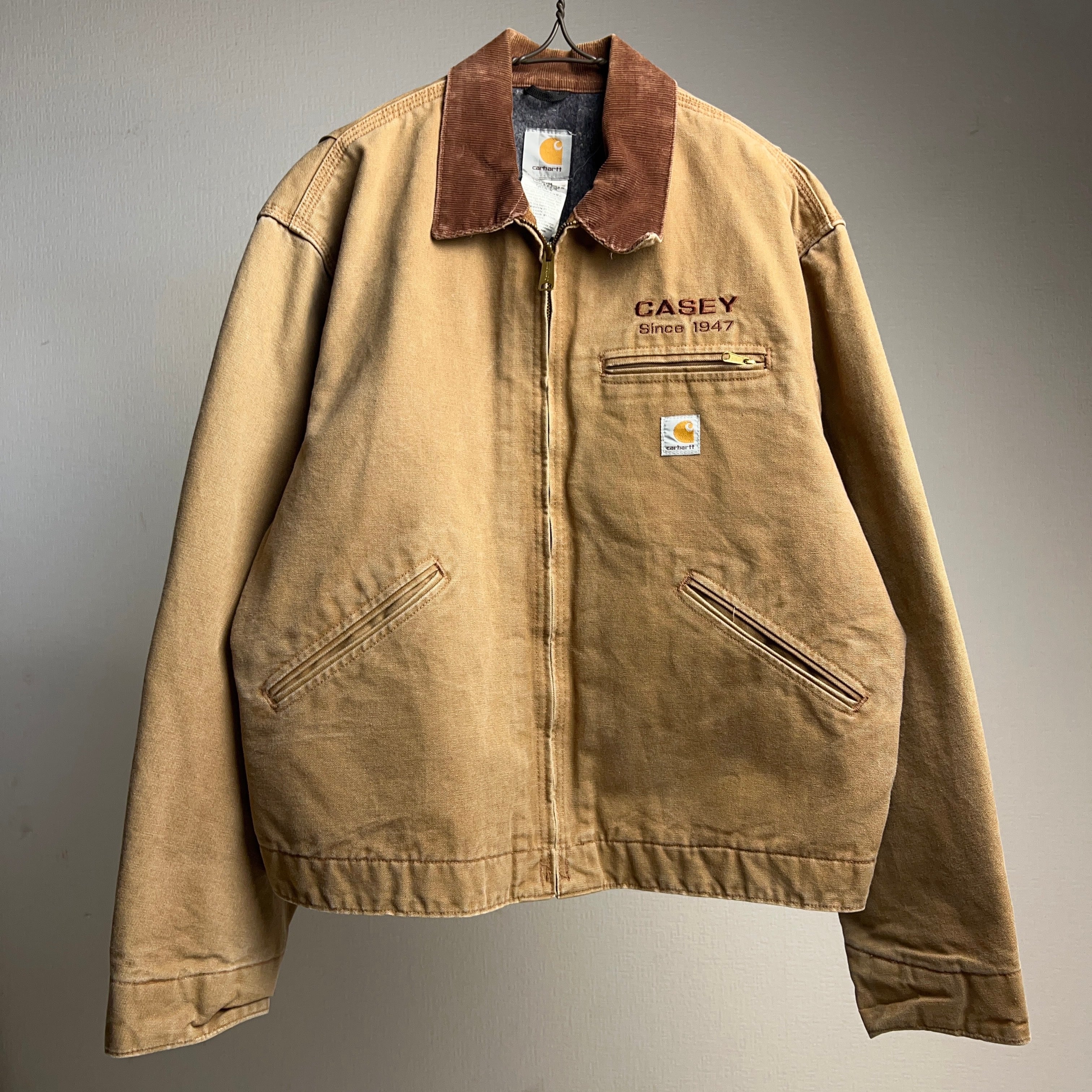 ~00's “Carhartt” Detroit Jacket USA製 90年代 00年代 カーハート デトロイトジャケット 刺繍  J01BRN【0929A109】【送料無料】