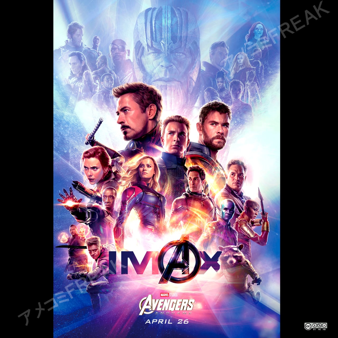 アベンジャーズ エンドゲーム IMAX版 ポスター アイアンマン ソー