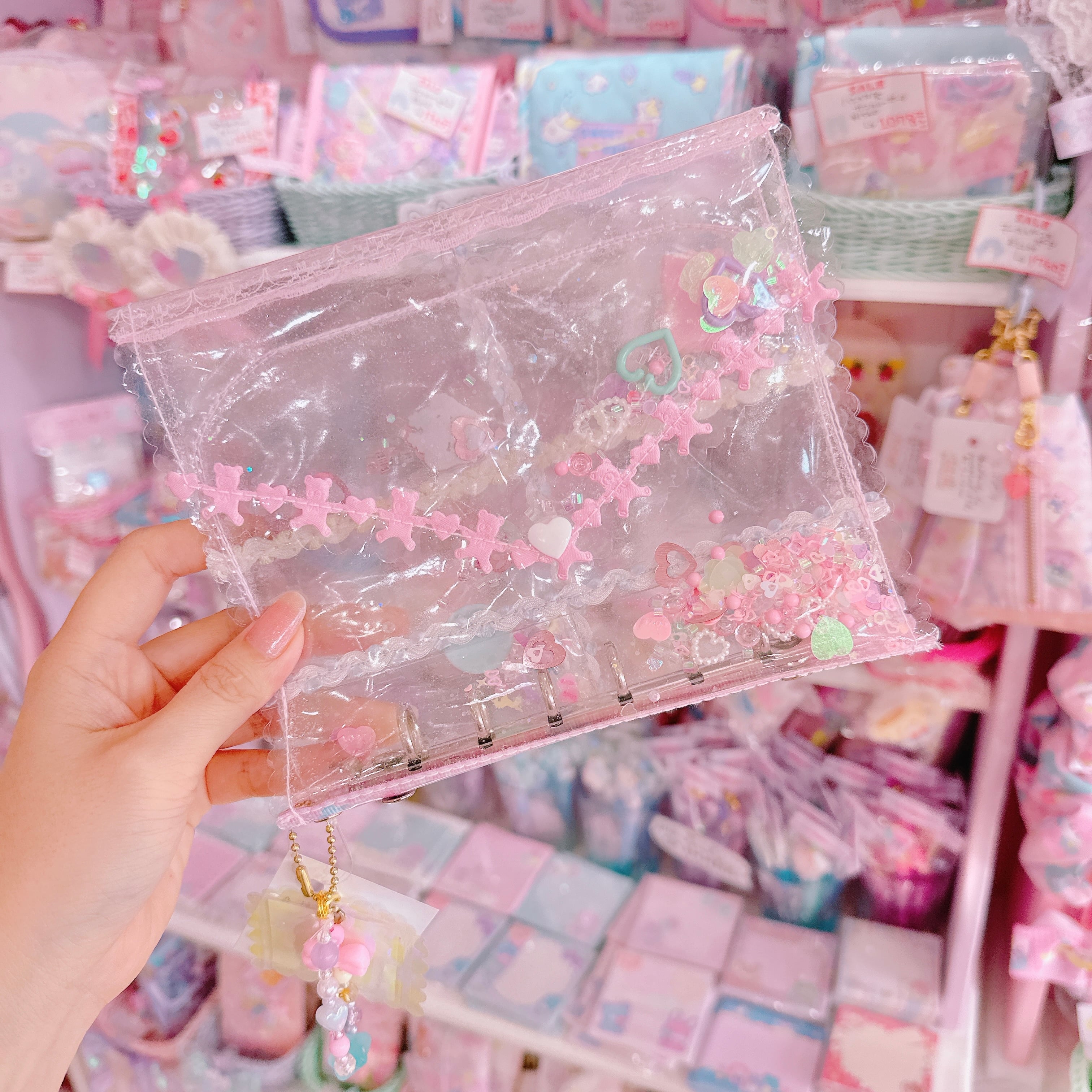 【K2】81-1ラブレター風A7シール帳