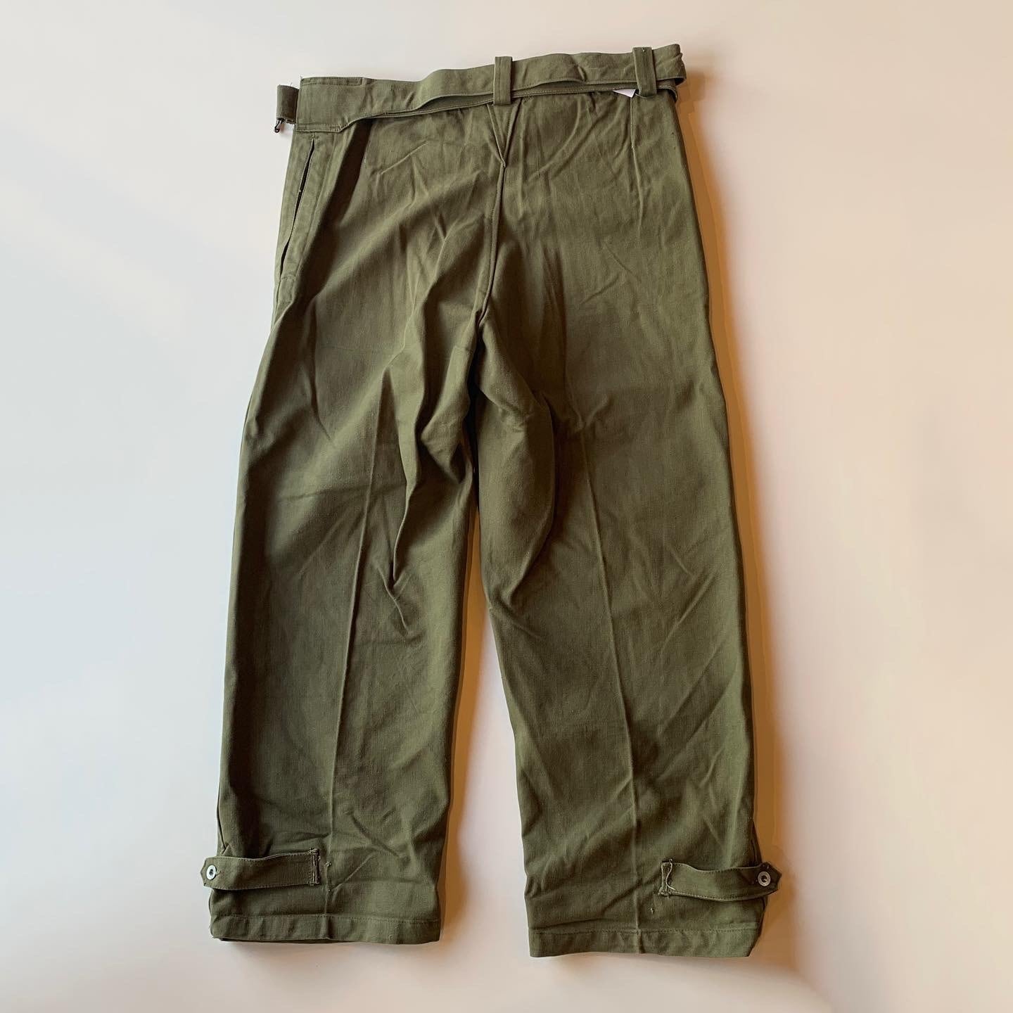 40-50s French ARMY motorcycle pants size:1 / デッドストック