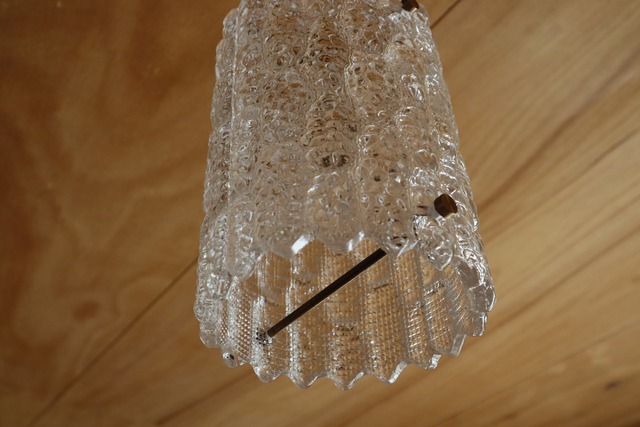 Carl Fagerlund「Orrefors Glass haging lamp」