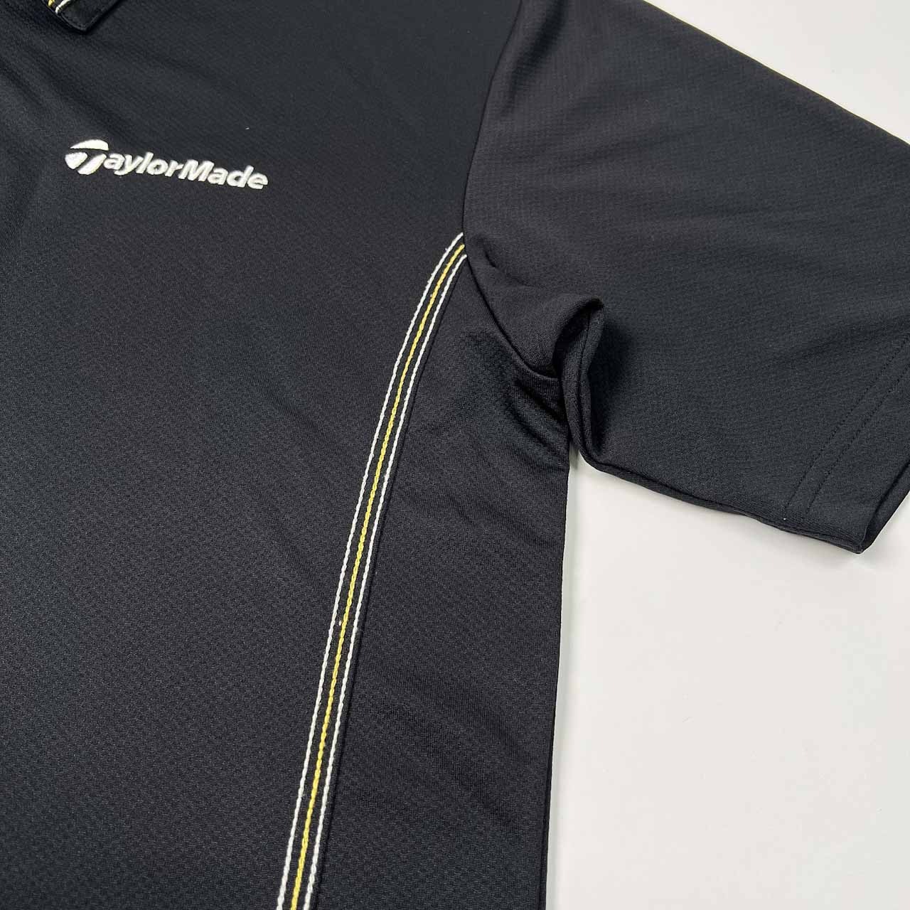 TaylorMade テーラーメイド ゴルフ 半袖 ドライ ポロシャツ サイズ M /メンズ/ブラック