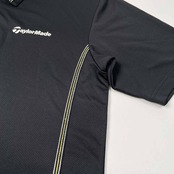 TaylorMade テーラーメイド ゴルフ 半袖 ドライ ポロシャツ サイズ M /メンズ/ブラック