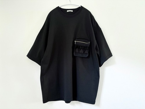 2023AW UNDERCOVER Tribal pocket big tee BLACK MADE IN JAPAN