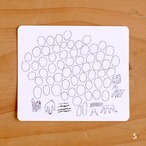 【渡部真由美】クリアステッカー