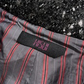 HISUI ヒスイ ヒロコイトウ スタンドカラー ウール コート デザイナーズ ベルト付き サイズ M /日本製/AD2014