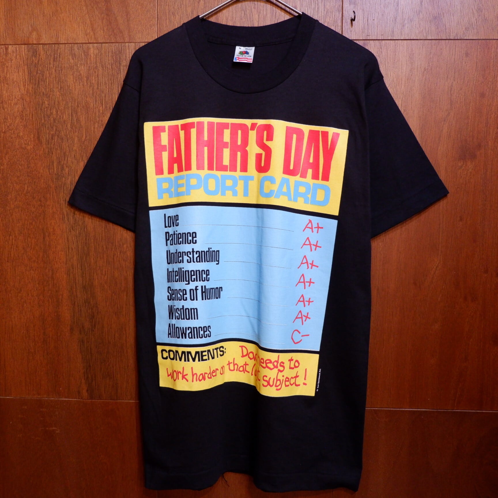 Deadstock” USA製 90s FRUIT OF THE LOOM “FATHER