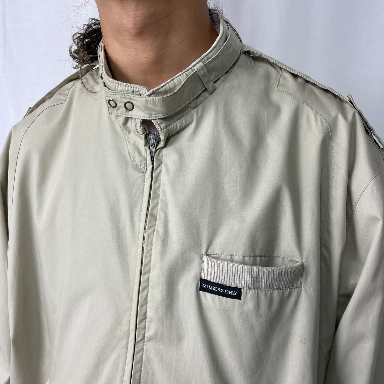 80年代 MEMBERS ONLY レーサージャケット スイングトップ メンズL相当 