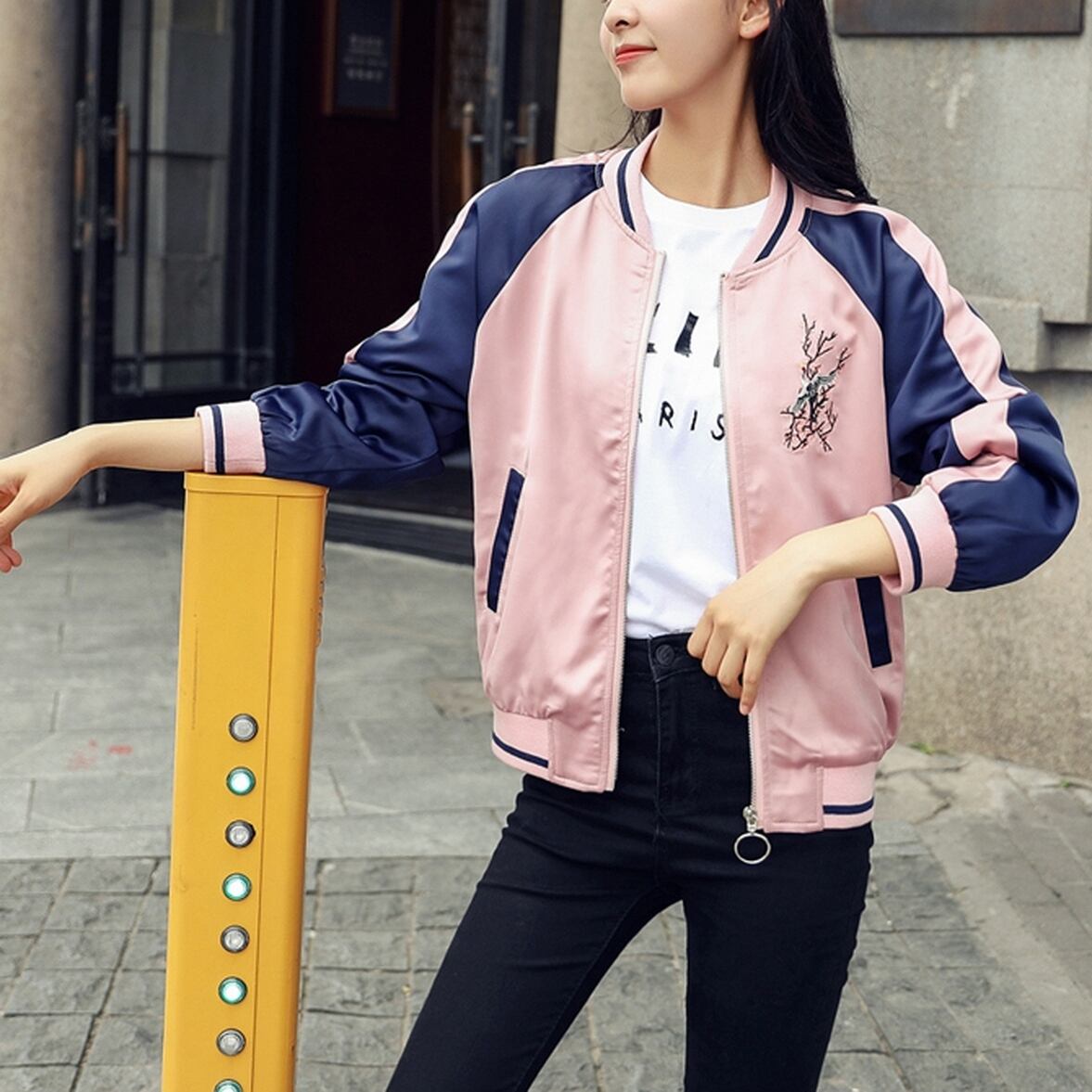 美品！BEAUTY&YOUTH  スカジャン　ブルゾン　ジャンパー　M 美品！BEAUTY&YOUTH スカジャンブルゾンジャンパーM