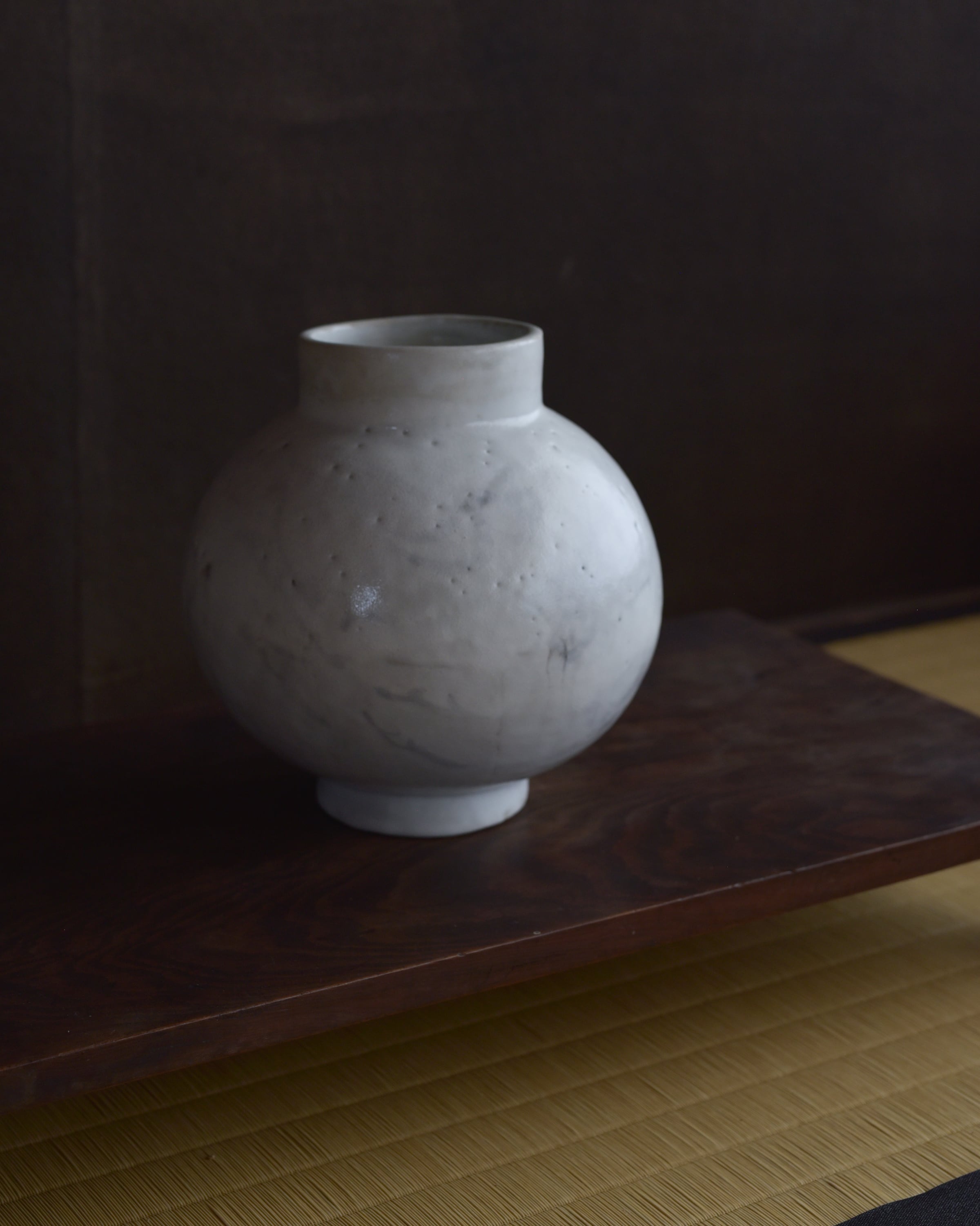タナカシゲオ SHIGEO TANAKA|白磁壺 TS5