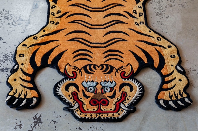 Tibetan Tiger Rug 《Mサイズ•プレミアムウール053》チベタンタイガーラグ