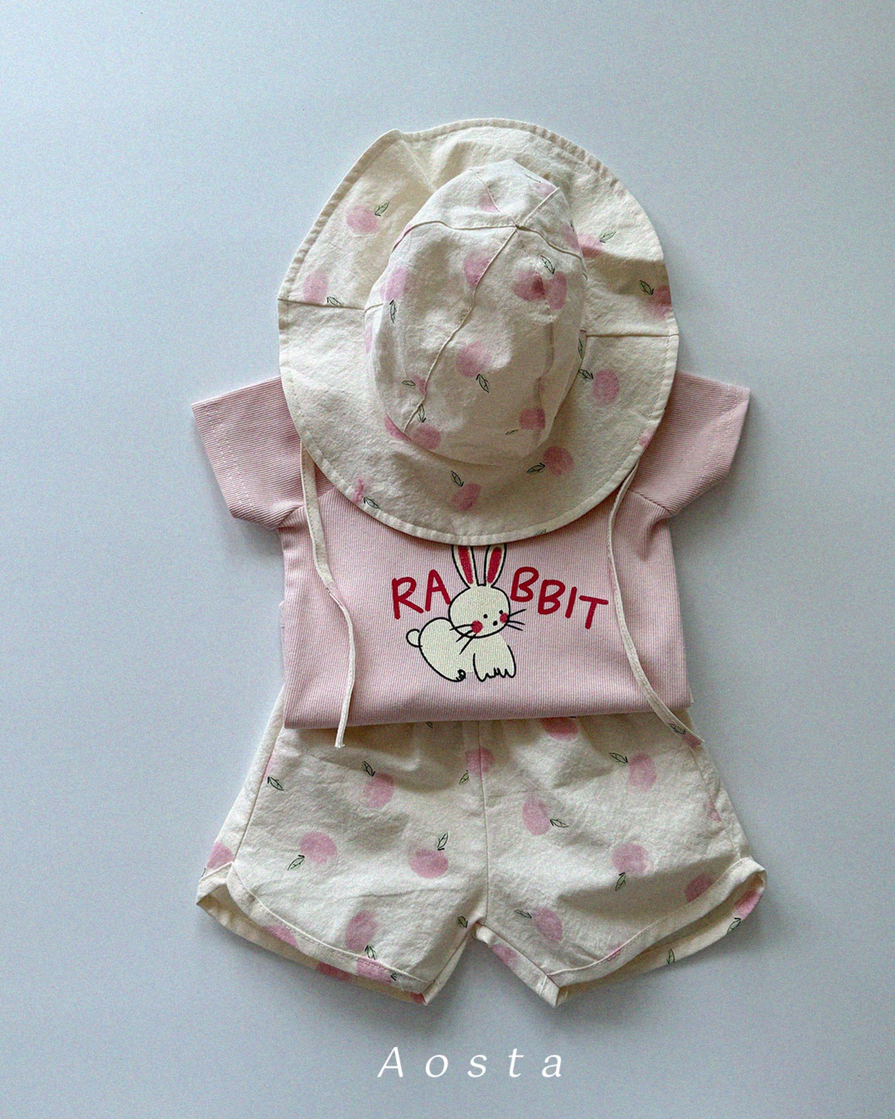 【取寄/韓国直送】Aosta 26/SM ラビットTシャツ夏服｜韓国子供服