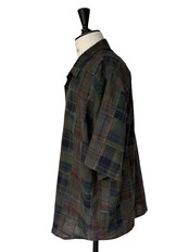 【 HeArT&Co. (ハートアンドコー) 】 半袖 パッチワークシャツ 日本製