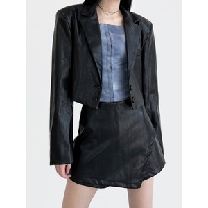 [MNEM] Rave leather jacket 正規品 韓国ブランド 韓国通販 韓国代行 韓国ファッション ジャケット