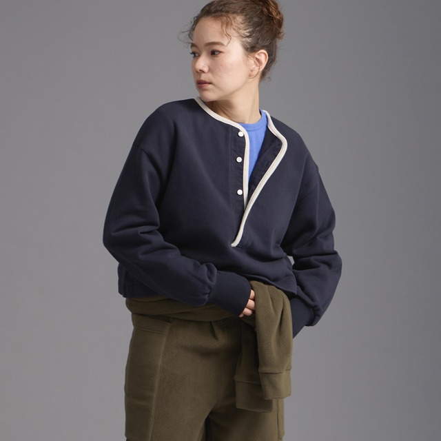 alee ヘンリーパイピングプルオーバー / 854120