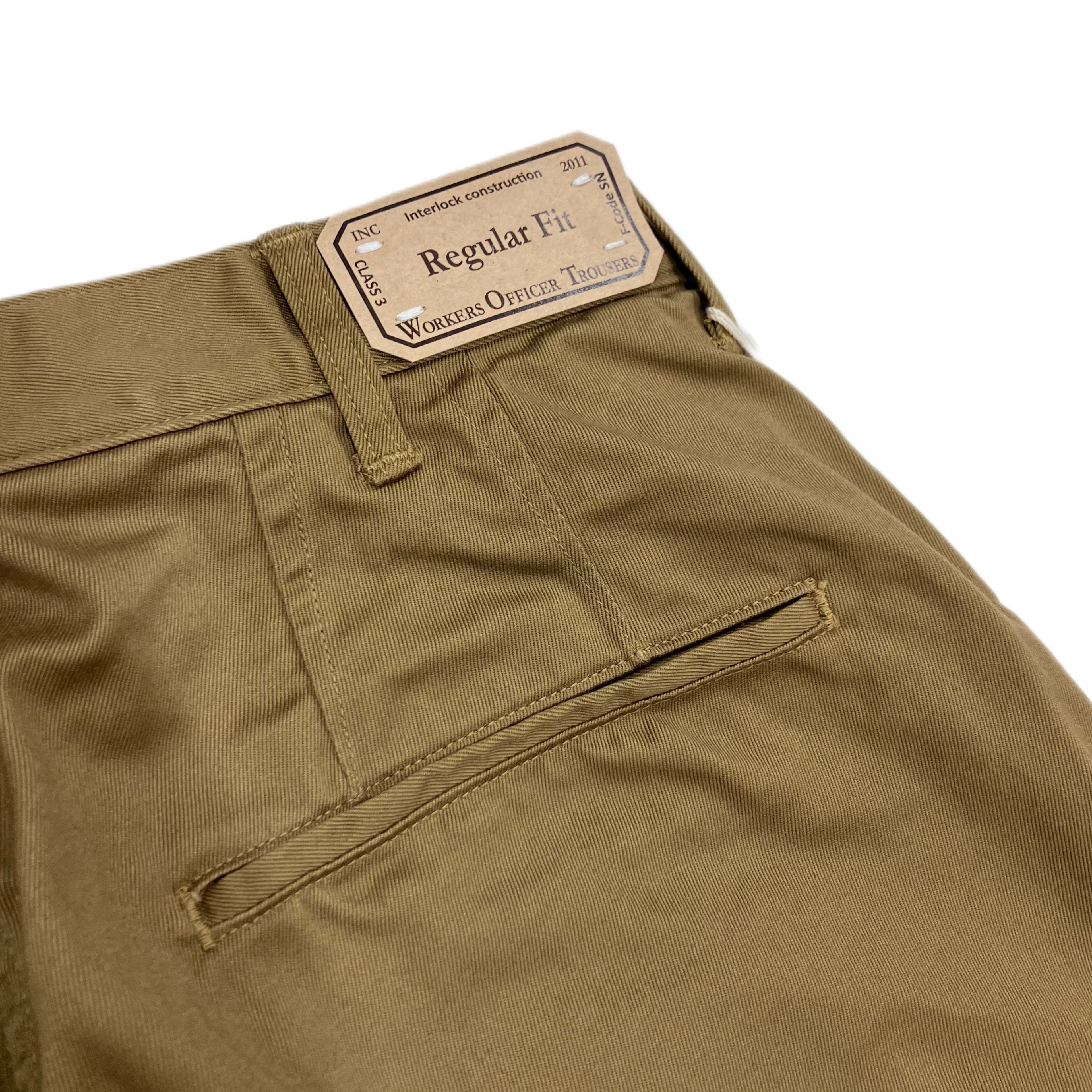 WORKERS Officer Trousers Regular Fit COL/USMC Khaki WORKERS Officer Trousers Regular Fit COL/USMC Khaki