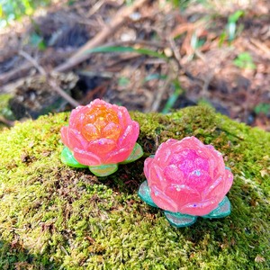 蓮龍＊蓮の花オルゴナイト（ふわりとひらり）