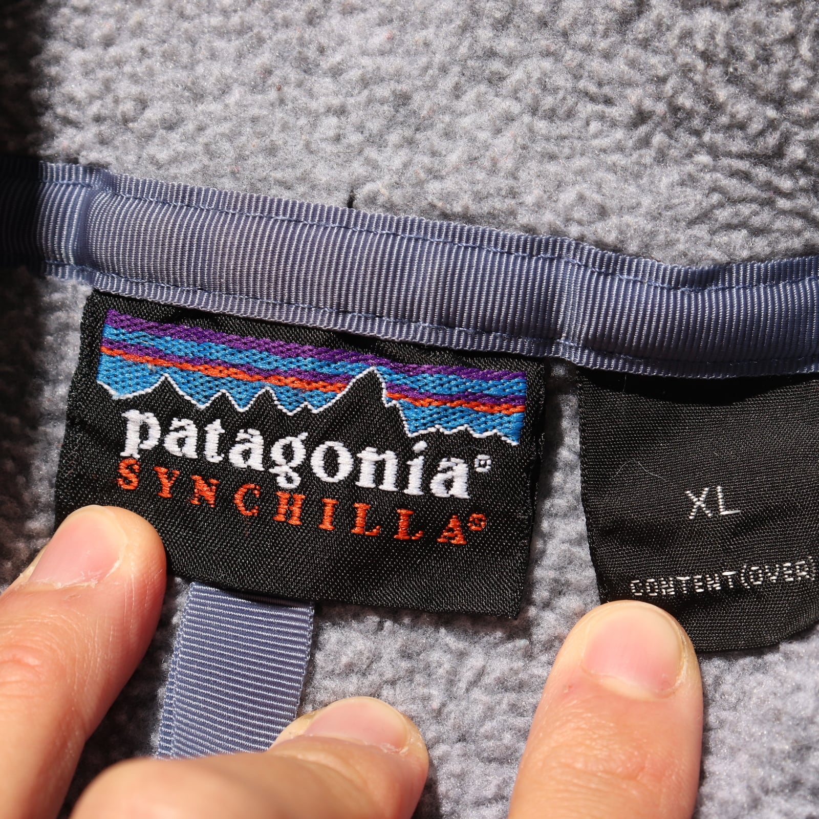 極美品 XL メランジグレー×ミントグリーン 97年 ポルトガル製 シンチラ