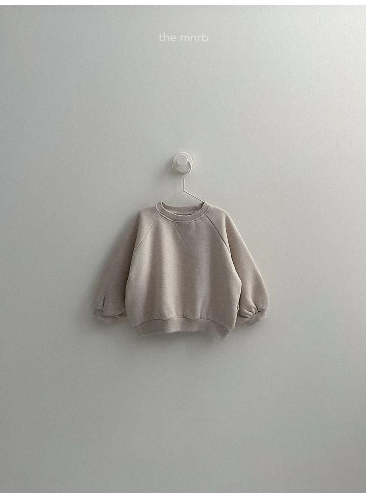 〖取寄〗韓国子供服 / 26winter / minirobe / ラグランラウンドトレーナー / キッズ *S~XL*