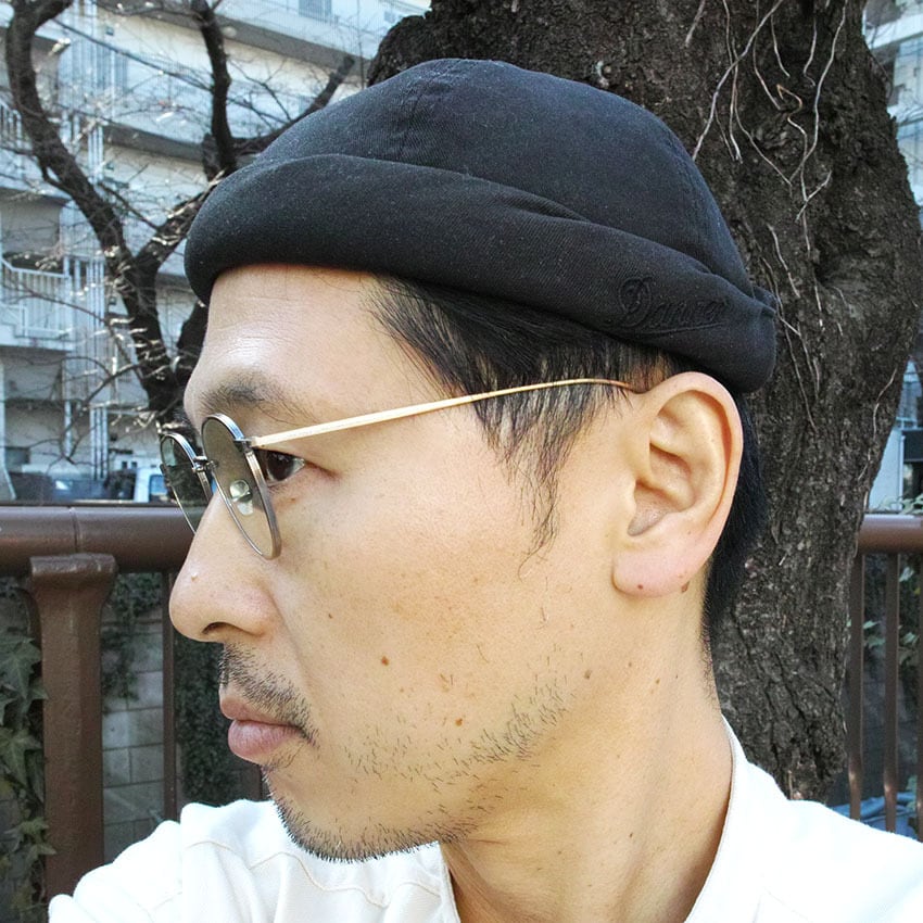 EYEVAN / CRESTON / AG アンティークゴールド メガネ チタンフレーム