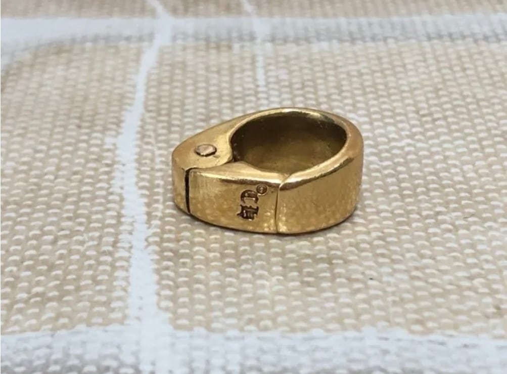 CHROME HEARTS クロムハーツ 22K プレーンベイル | chromehearts