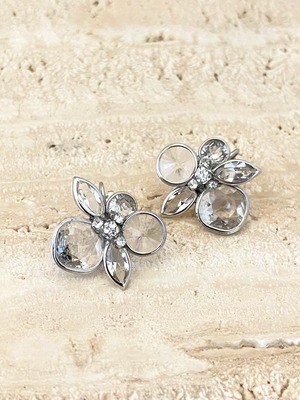 Clear Flower〈Pierce･Earring〉