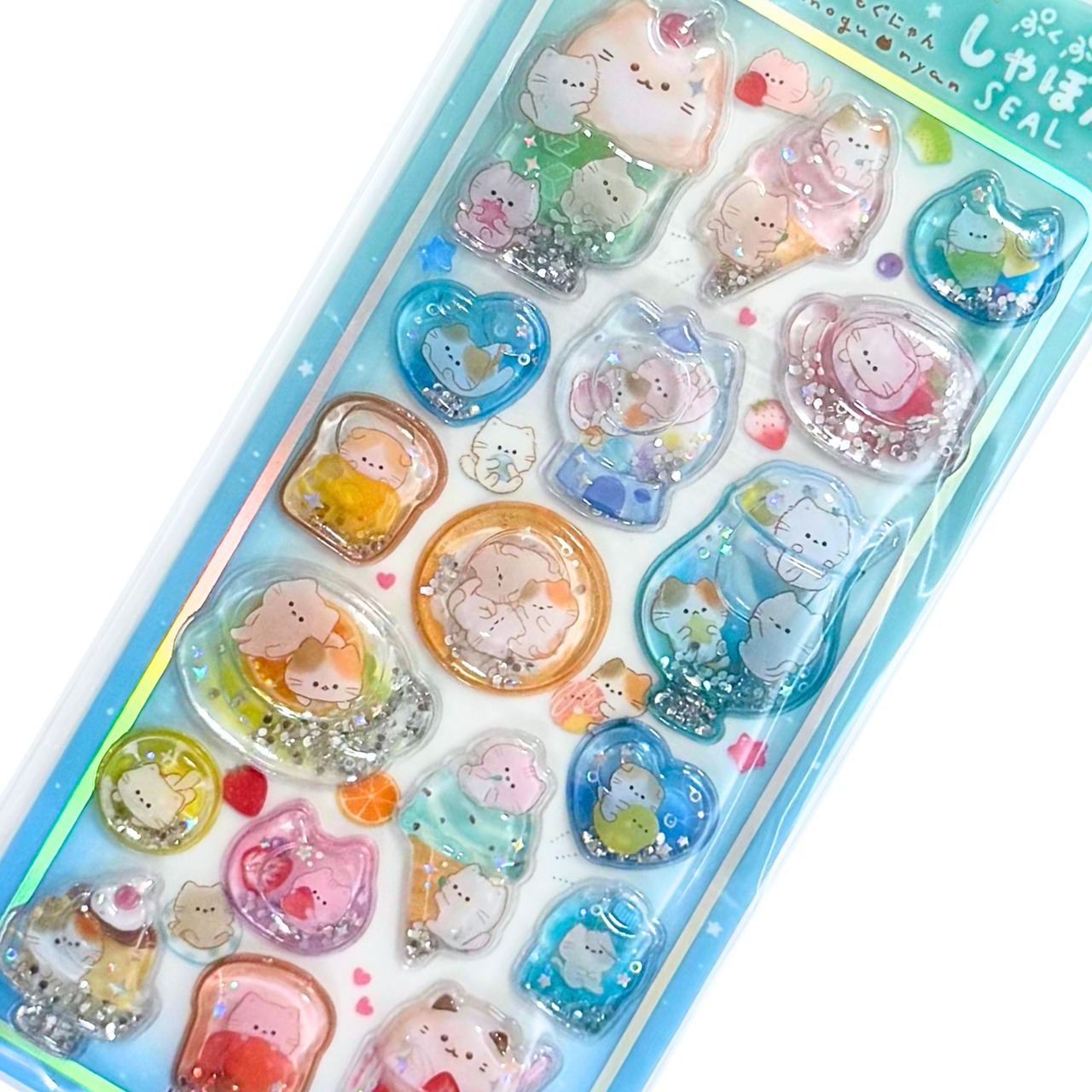 カミオジャパン　ぷくぷくしゃぼんシール　もぐにゃん - 2